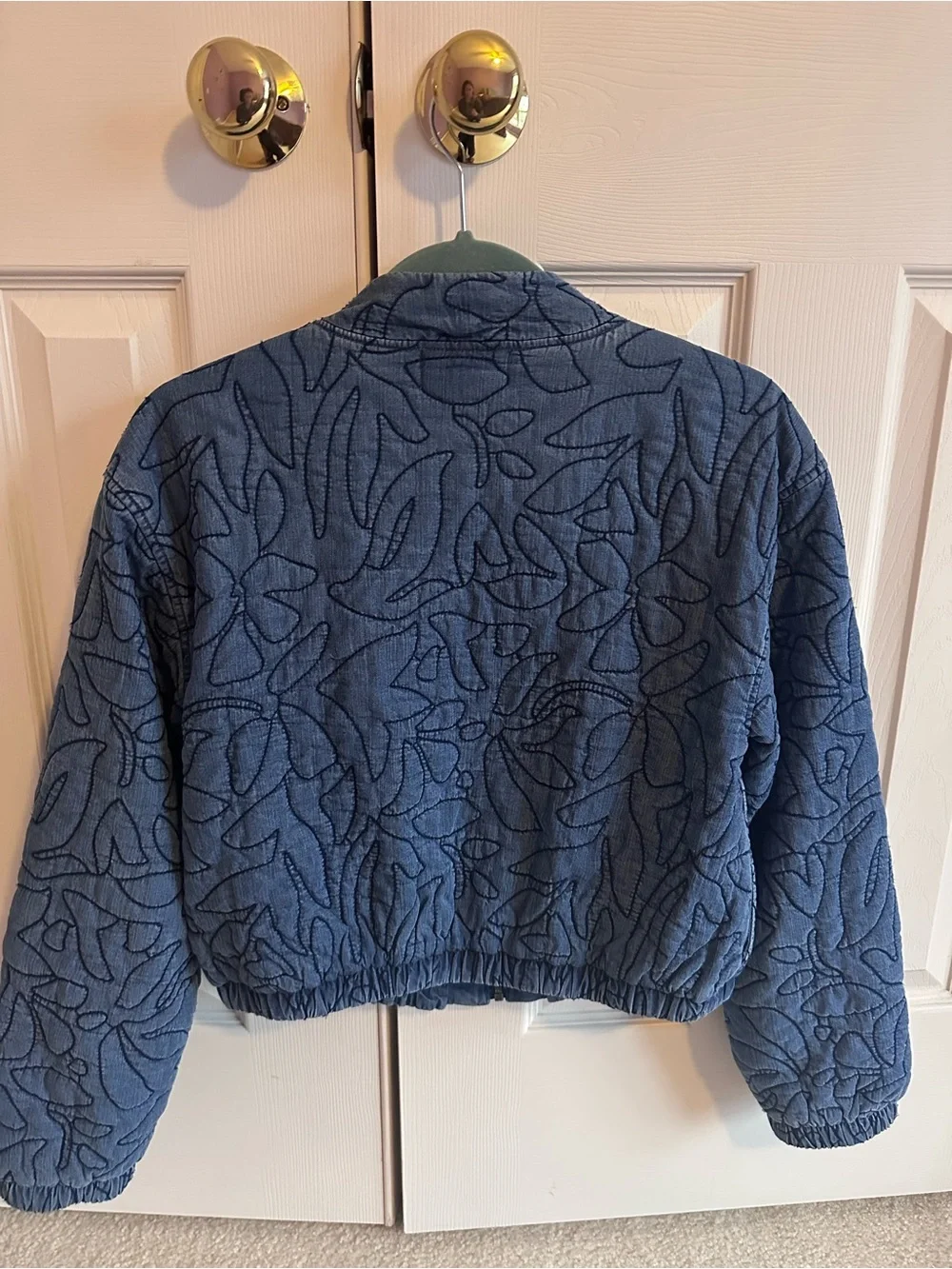 Bella Dahl Quilted Flora Bomber Jacket - Picture 5 of 8